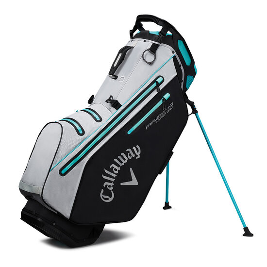 Callaway Callaway Fairway 14 Hyper Dry Standbag zilver/zwart/groen
