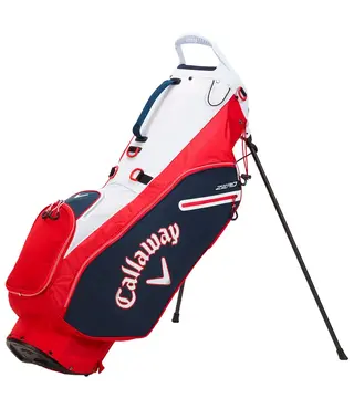 Callaway Hyperlite Zero Double Strap Standbag rood/wit