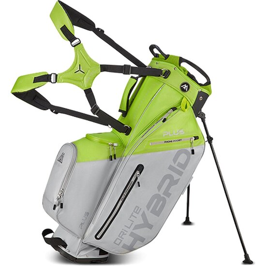 Big Max Big Max Dri Lite Hybrid Plus standbag lime/grijs
