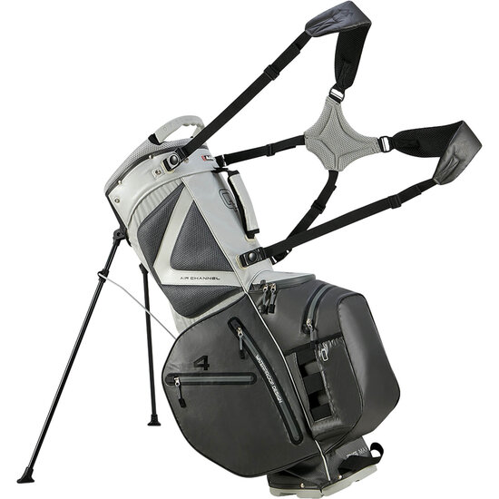 Big Max Big Max Aqua Hybrid 4 standbag grijs/zwart