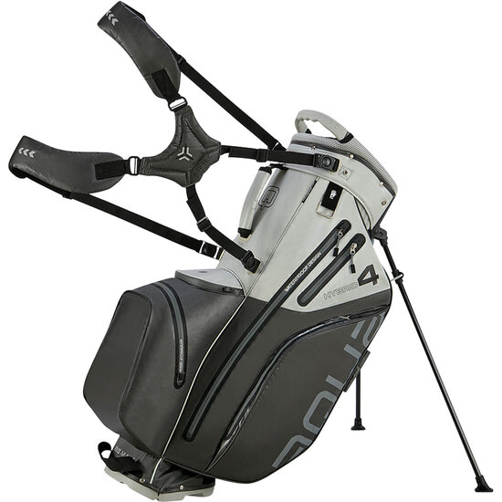 Big Max Big Max Aqua Hybrid 4 standbag grijs/zwart