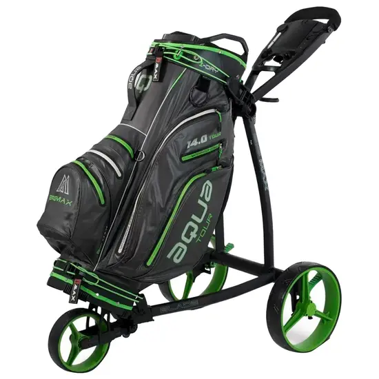 Big Max Big Max Blade IP golftrolley zwart/lime 2022