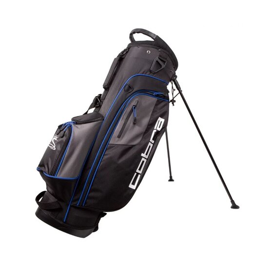 Cobra Cobra SMU Golftas - Standbag - Draagtas - Zwart Blauw