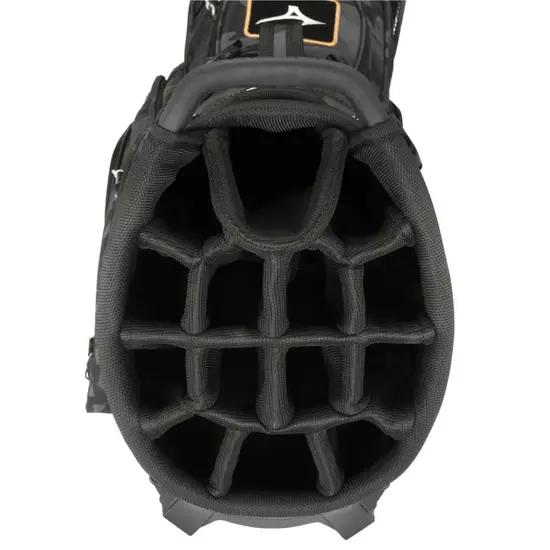 Mizuno BR DX hybrid standbag  zwart/camo