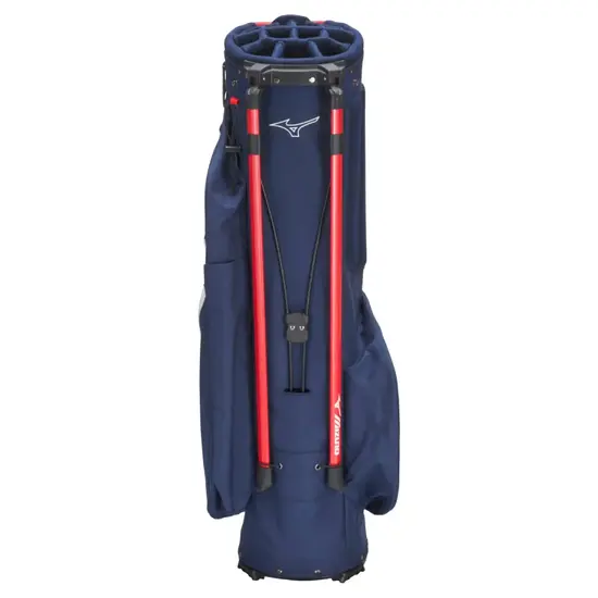 Mizuno BR DX hybrid standbag  navy/rood