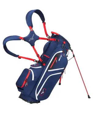 Mizuno BR DX standbag navy/rood