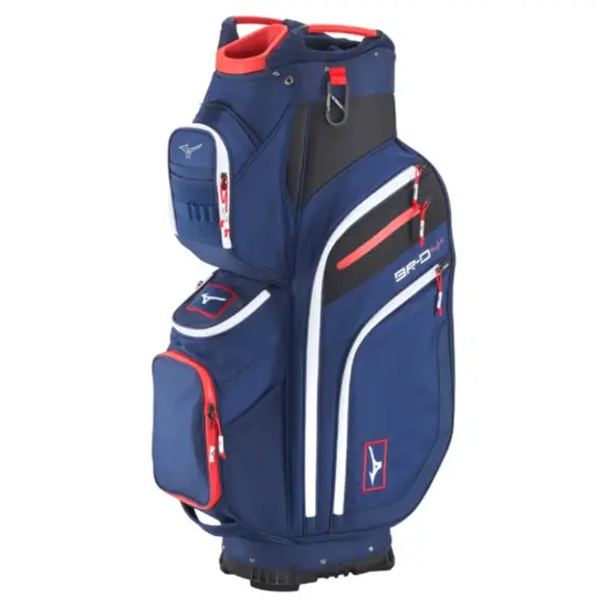 Mizuno BRD4 Cart Bag navy/red