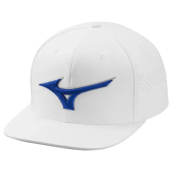 Mizuno Tour Flat Snapback wit