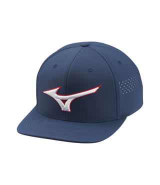 Mizuno Tour Flat Snapback Golfpet Navy