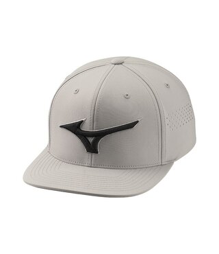 Mizuno Tour Flat Snapback Golfpet Grijs