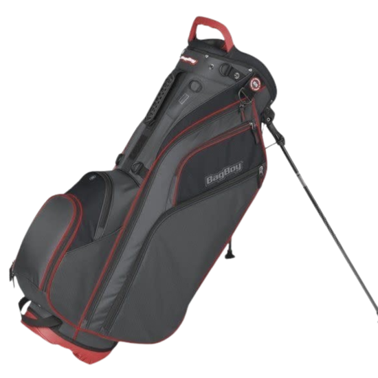 BagBoy BagBoy Go Lite Hybrid Standbag, grijs/rood