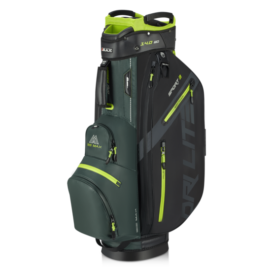 Big Max Big Max Dri Lite Sport 3 cartbag forrestgreen/zwart