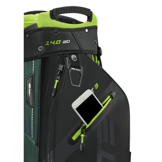 Big Max Big Max Dri Lite Sport 3 cartbag forrestgreen/zwart