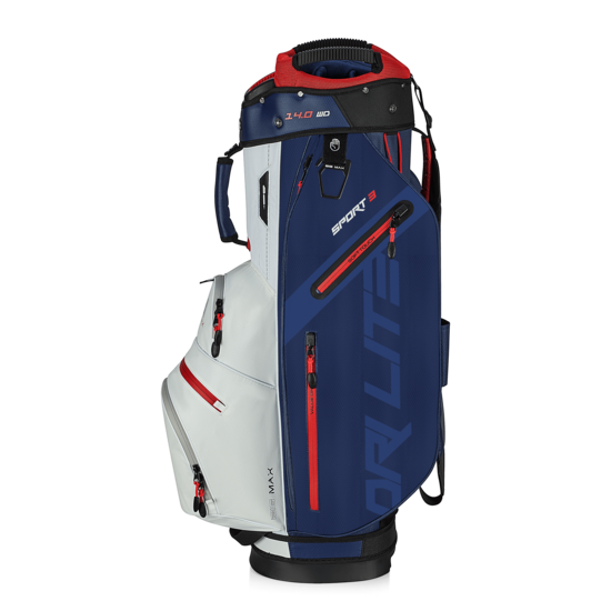 Big Max Big Max Dri Lite Sport 3 cartbag navy/wit/rood
