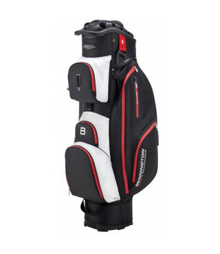 Bennington QO 14 WR cartbag zwart/wit - 2023