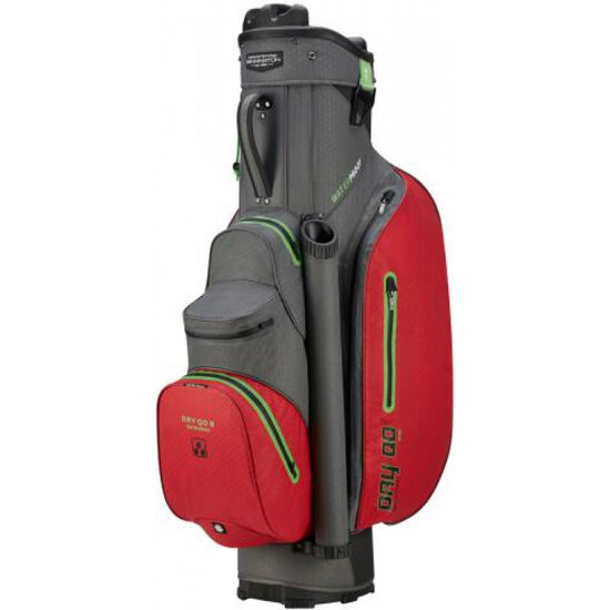 Bennington Bennington DRY QO 9 cartbag grijs/rood