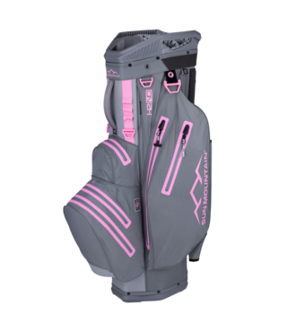Sun Mountain H2NO Lite cartbag nickel/pink