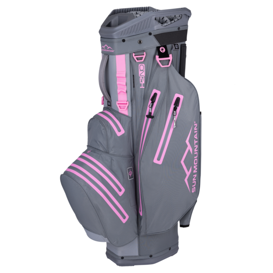 Sun Mountain Sun Mountain H2NO Lite cartbag nickel/pink