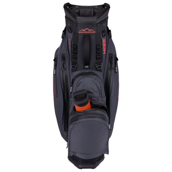 Sun Mountain Sun Mountain H2NO Lite cartbag black/steel/red