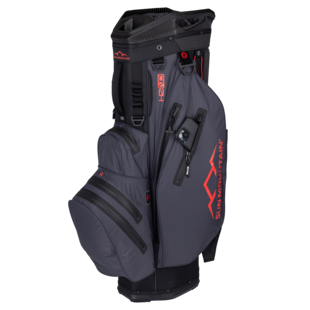 Sun Mountain H2NO Lite cartbag black/steel/red