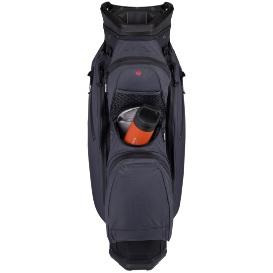 Sun Mountain Sun Mountain H2NO Staff Cartbag black/steel/red