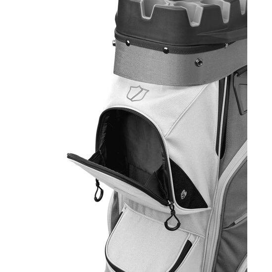 Wilson Staff Wilson Staff I Lock cartbag grijs/wit/zwart