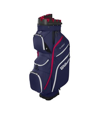 Wilson Staff I Lock cartbag navy/wit/rood