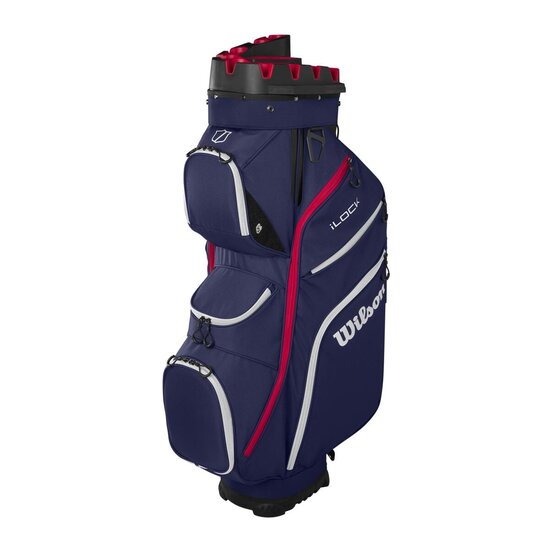 Wilson Staff Wilson Staff I Lock cartbag navy/wit/rood