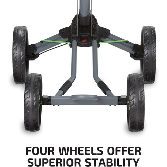 BagBoy BagBoy Quad XL golftrolley zilver/zwart