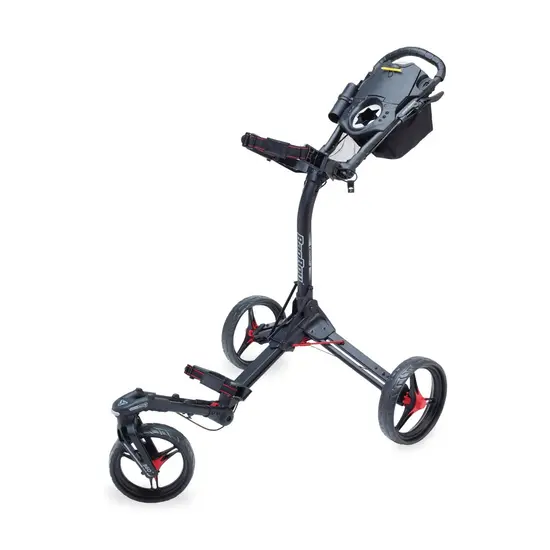BagBoy BagBoy TriSwivel II golftrolley zwart/rood