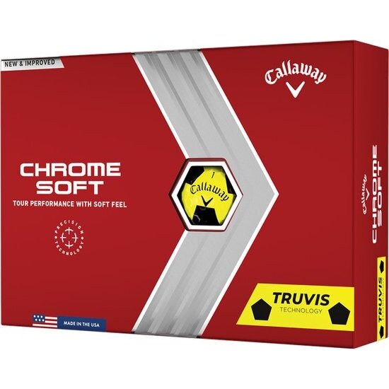 Callaway Callaway Chrome Soft Truvis geel