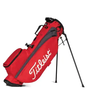 Titleist Players 4 standbag rood