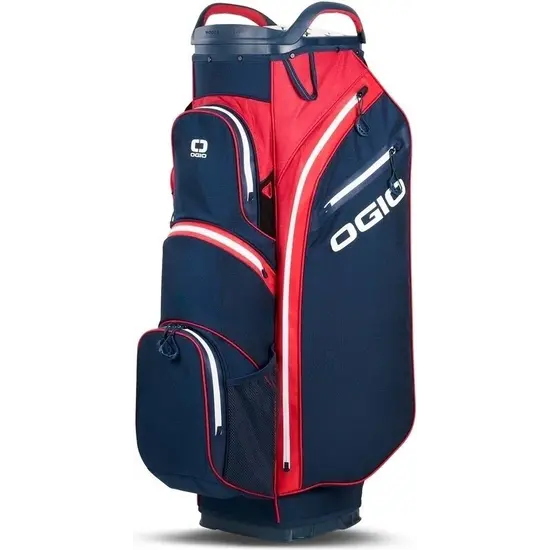 Ogio Ogio All Elements Silencer cartbag rood/wit/blauw