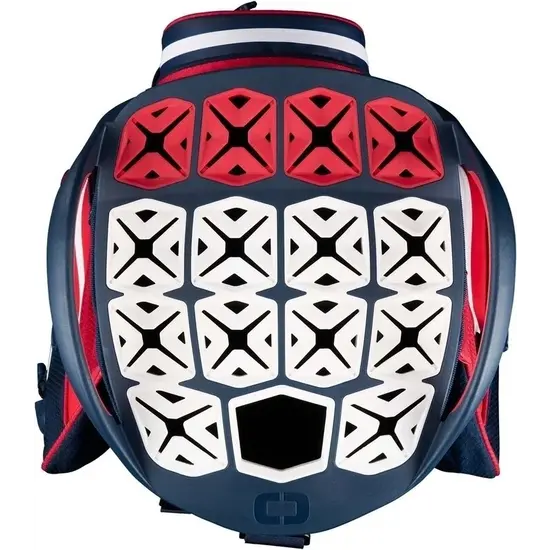 Ogio Ogio All Elements Silencer cartbag rood/wit/blauw
