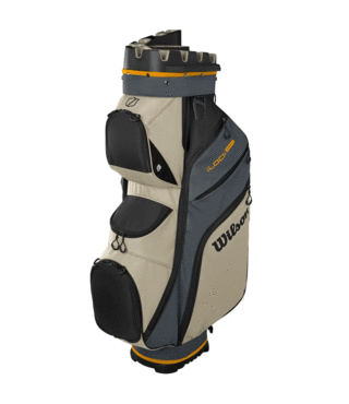 Wilson Staff I Lock Dry cartbag  grey/khaki/orange