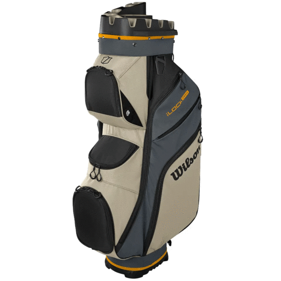Wilson Staff Wilson Staff I Lock Dry cartbag  grey/khaki/orange