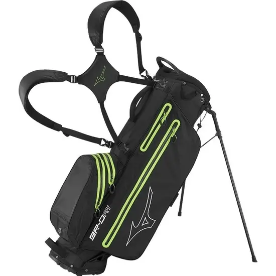 Mizuno BR DRI standbag zwart/lime