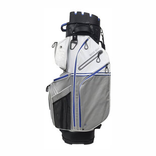 Fastfold Polaris Rain Dry Cartbag grijs/wit/blauw
