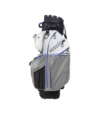 Fastfold Polaris Rain Dry Cartbag grijs/wit/blauw