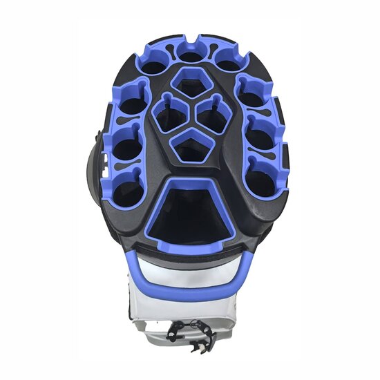 Fastfold Fastfold Polaris Rain Dry Cartbag grijs/wit/blauw