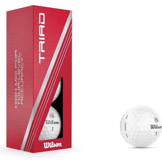 Wilson Staff Wilson Staff Triad 2022 Golfballen - Wit -12 Stuks