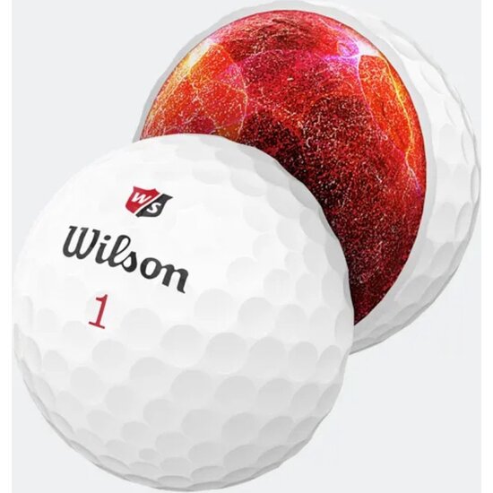 Wilson Staff Wilson Staff DUO Soft Golfballen 2023 - Wit - 12 Stuks