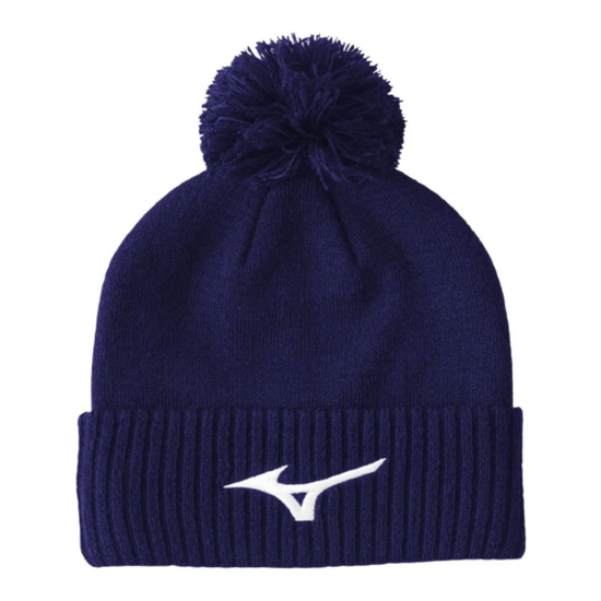 Mizuno Crested Bobble muts navy