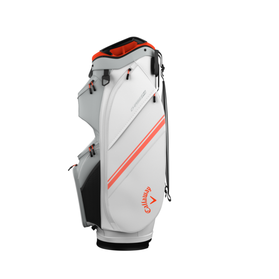 Callaway Callaway Chase 14 cartbag 2025 white/silver/orange