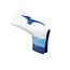 Mizuno Tour Putter Headcover wit-blauw