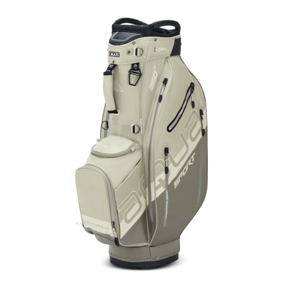 Big Max Big Max Aqua Sport 360² Cartbag Licht Grijs / Gebroken Wit