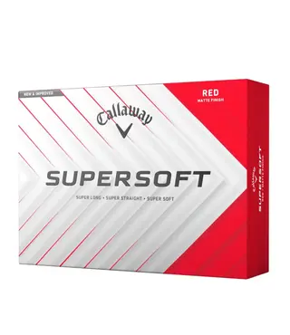Callaway Supersoft red matte finish