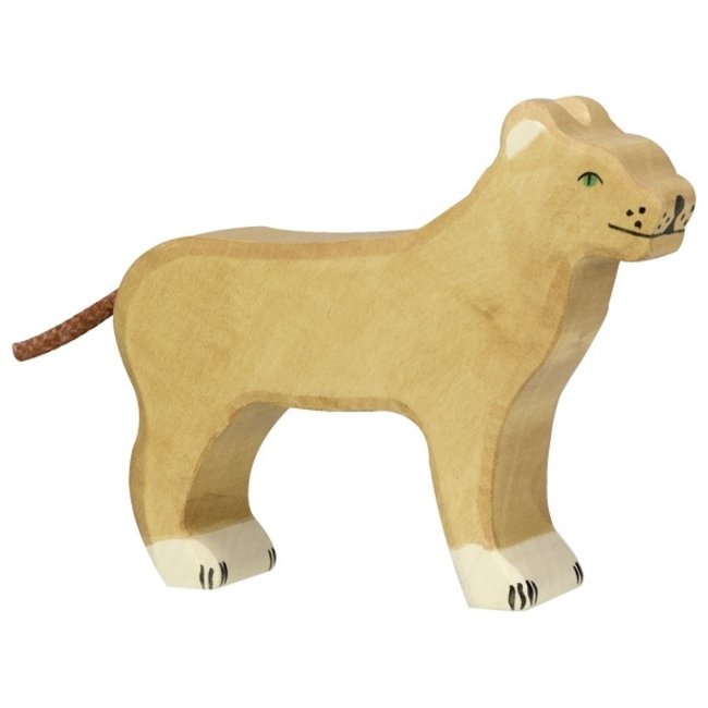 Holztiger Lioness wood 80136 13,5 cm
