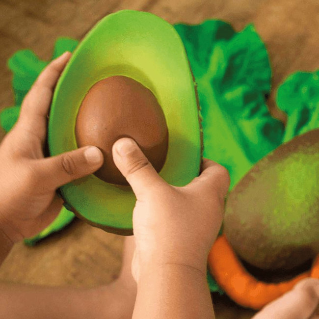 Oli & Carol Avocado bad- en bijtspeeltje