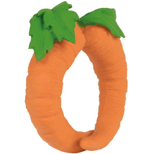 Oli & Carol Carrot teething and bath toy